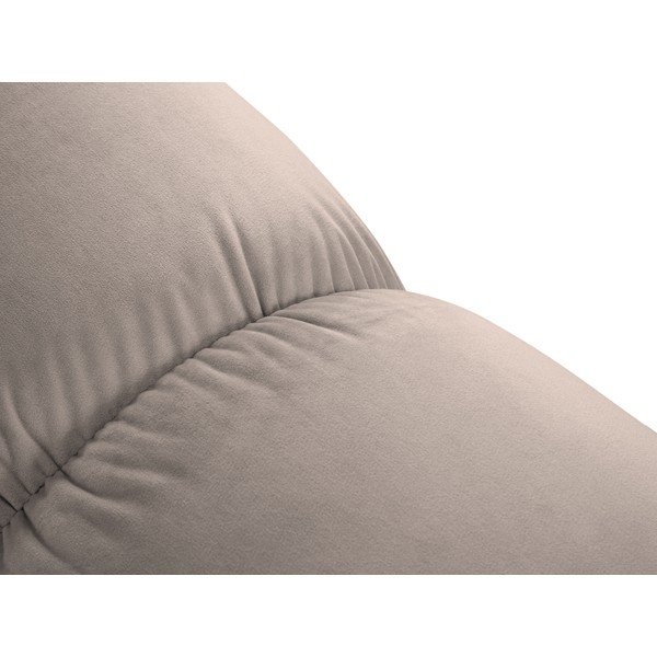 Helepruun sametist modulaarne jalatugi Bellis – Micadoni -image-1