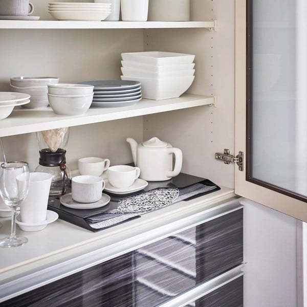 Metallist lauamattide hoidja (ilma puurimiseta) Tower - YAMAZAKI-image-4