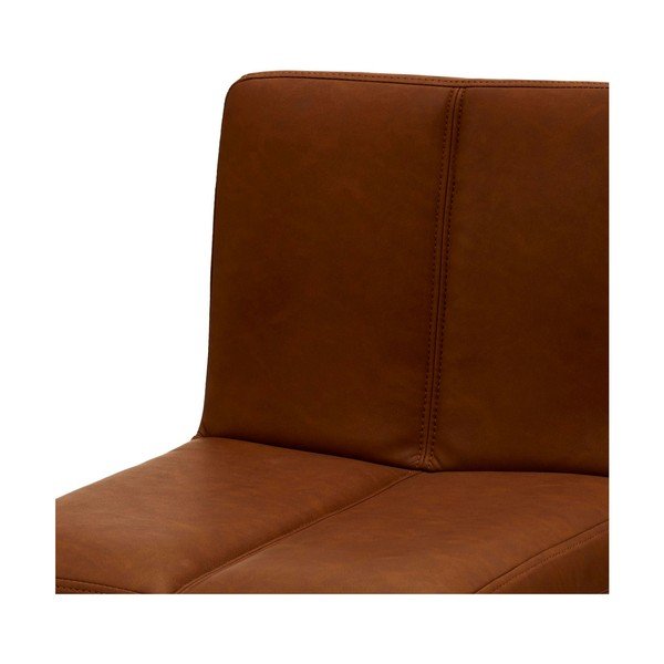 Konjakipruunid pöörlevad baaritoolid 2 tk komplektis 88 cm Coco - Furnhouse-image-3