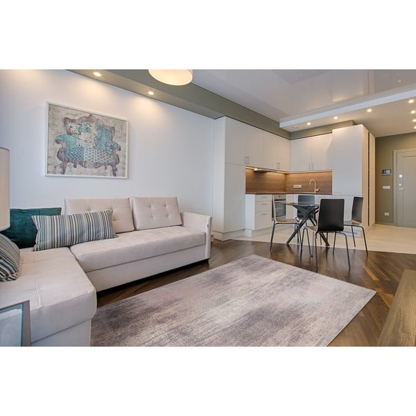 Roosa-hall villane vaip 160x240 cm Calvi rose - Agnella-image-1