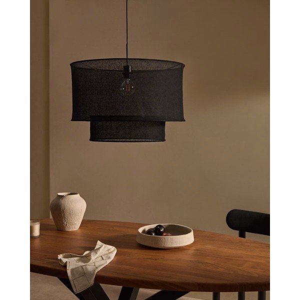 Must lambivari ø 60 cm Mariela - Kave Home-image-1