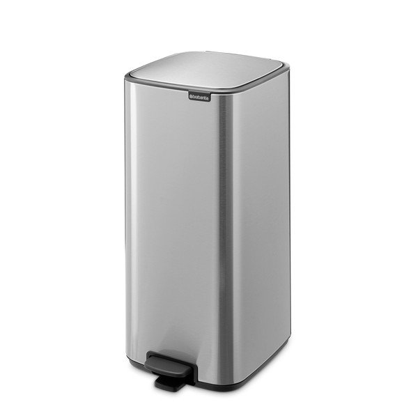 Matt hõbedane terasest prügikast 30 l Bo - Brabantia