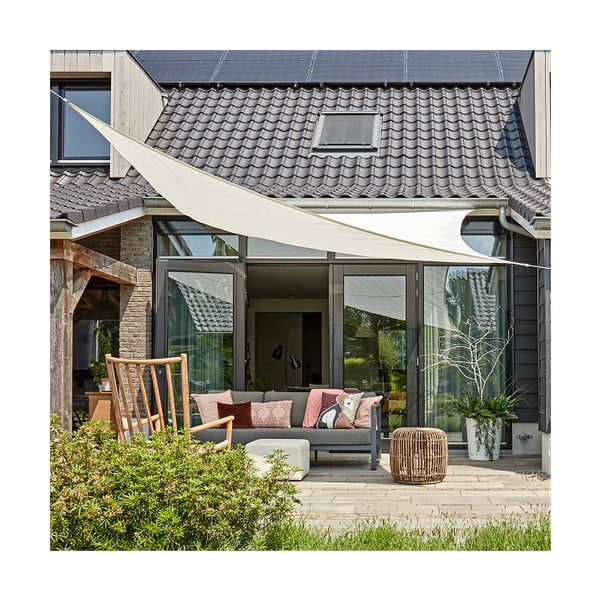 Beež ruudukujuline varjualus Como, 3,6 x 3,6 m - Livin' Outdoor-image-2