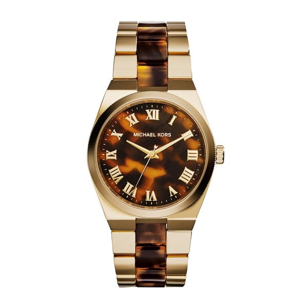 Dámské hodinky zlaté barvy Michael Kors Tiger