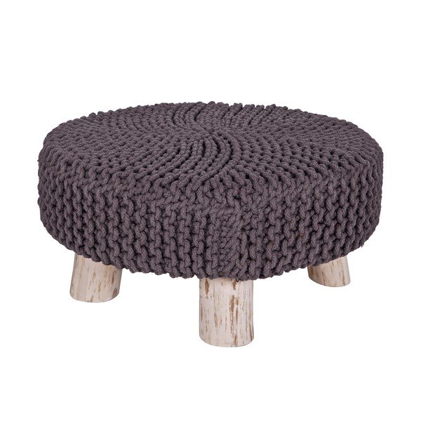 Taburetka WOOOD Gebr Grey, 65 cm