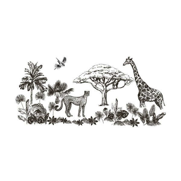Dekoratiivsed seinakleebised Savanna - Ambiance-image-1