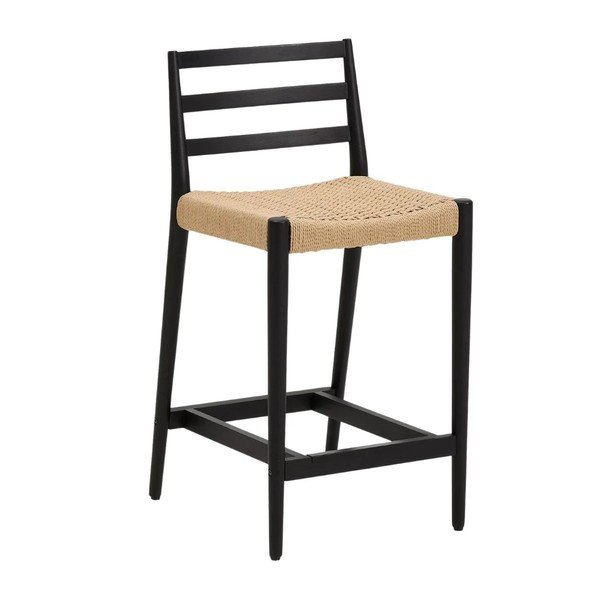 Must tammepuidust baaritool (istme kõrgus 65 cm) Analy - Kave Home