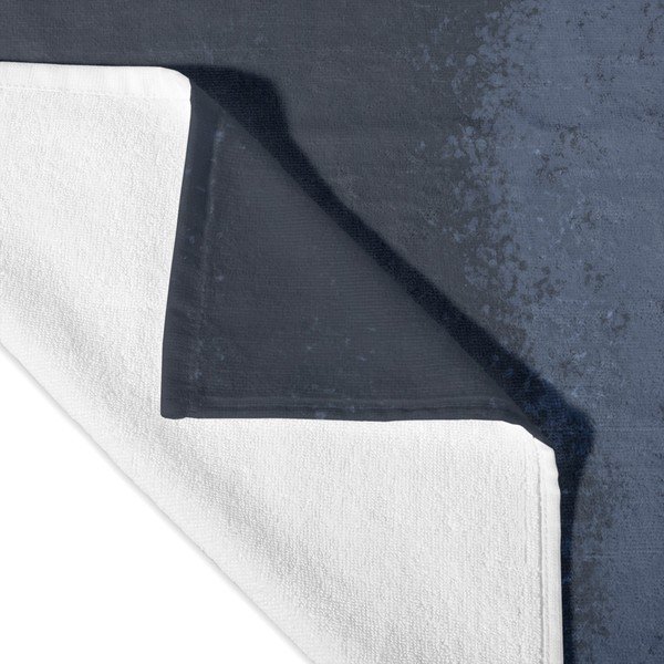 Valge-sinine rätik 70x150 cm Nightfall - Blanc-image-3