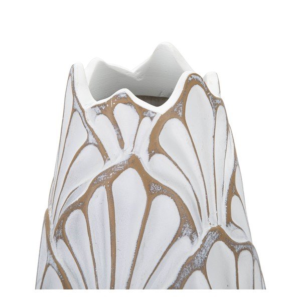 Valge kõrge polüresiinist vaas 55 cm Panama – Mauro Ferretti-image-2