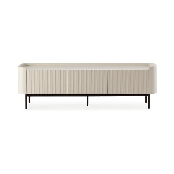 Kreemikas televiisorilaud 180x55x40 cm Willa - MOME