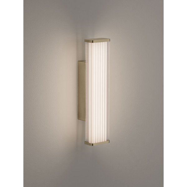 Metallist LED-seinalamp mattkuldses värvitoonis Misty - Nova Luce-image-1