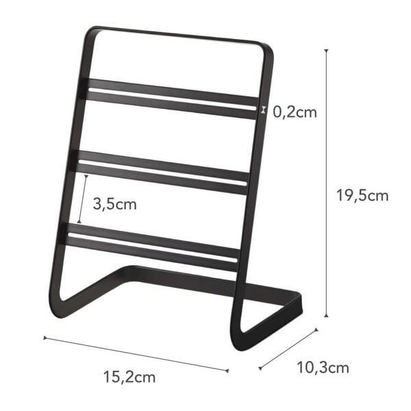 Must statiiv kõrvarõngaste jaoks Tower - YAMAZAKI-image-2