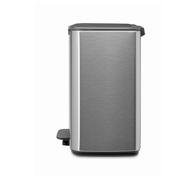 Matt hõbedane terasest prügikast 12 l Bo - Brabantia-image-3