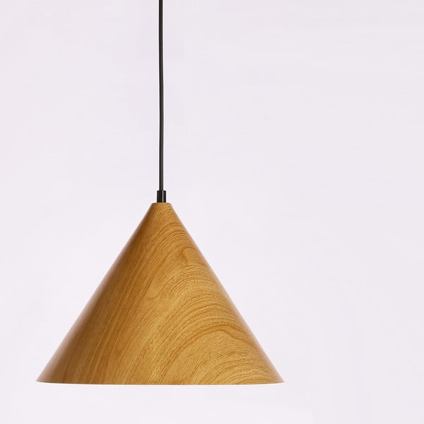 Pruun rippvalgusti metallist varjuga ø 32 cm Dunca - Candellux Lighting-image-1