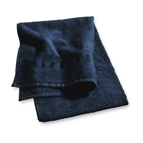 Tmavě modrý ručník Esprit Solid, 35 x 50 cm