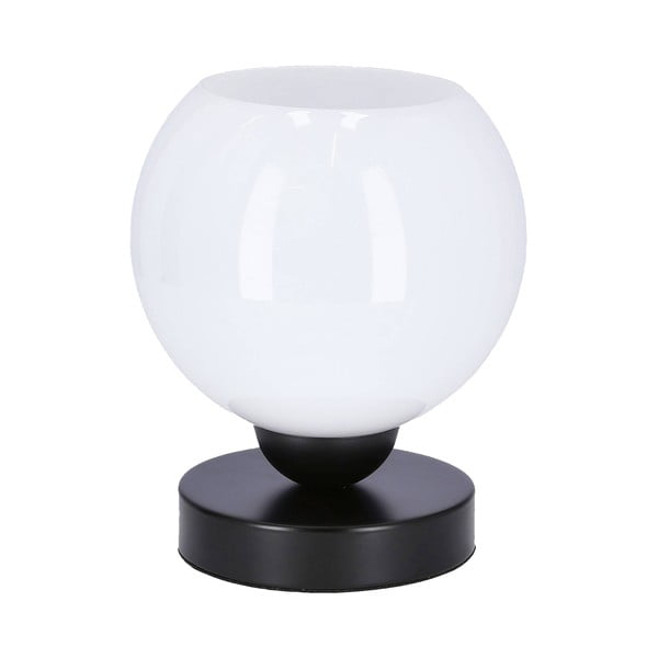 Valge klaasist varjuga laualamp (kõrgus 19 cm) Caldera - Candellux Lighting