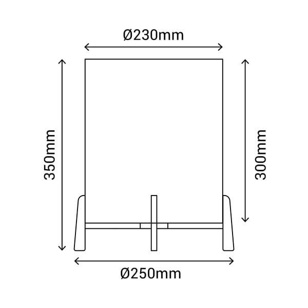 Rotangist laualamp, kõrgus 35 cm Wala - SULION-image-4
