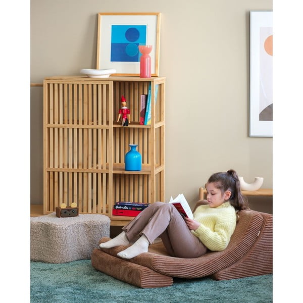 Helepruun bukleekangast laste kott-tool Cloud - Wigiwama-image-4