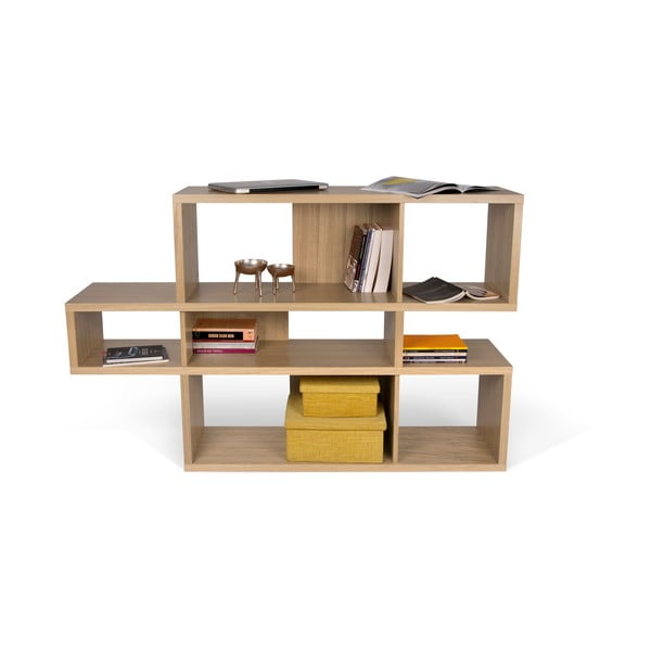 Pruun raamaturiiul , 34 x 100 cm London - TemaHome-image-4