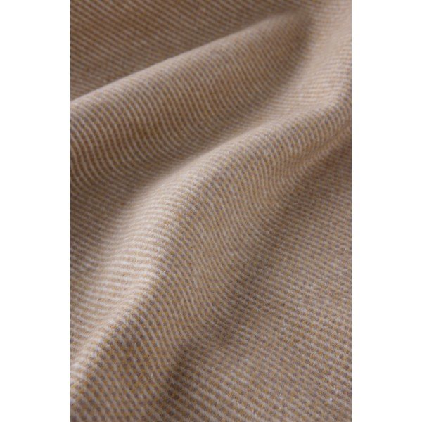 Helepruun ruuduline puuvillane kangas , 140 x 180 cm Jade - Euromant-image-3