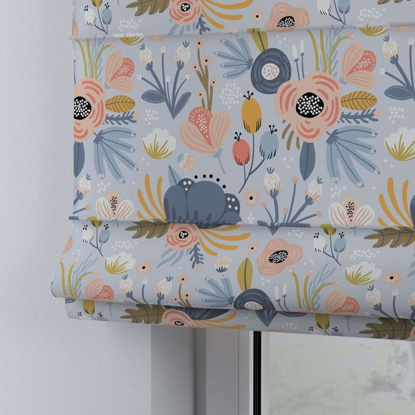 Sini-oranž ruloo 170x160 cm Magic - Yellow Tipi-image-4