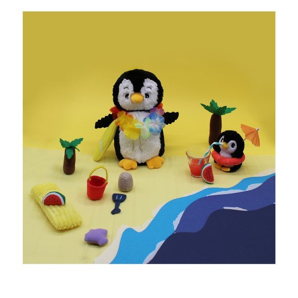 Pehmed mänguasjad 2-osalise komplektiga Ptipotos Iglou - Les Deglingos-image-2