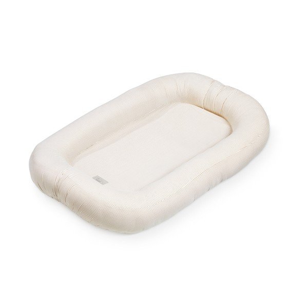 Beež beebipesa 52x84 cm Classic Stripes Camel - Cam Cam Copenhagen