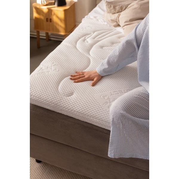 Keskmise kõvadusega poroloon-kattemadrats 160x200 cm Moon Wave - Bonami Selection-image-1