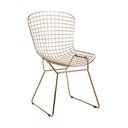 Kuldne metallist söögitool District - Premier Housewares
