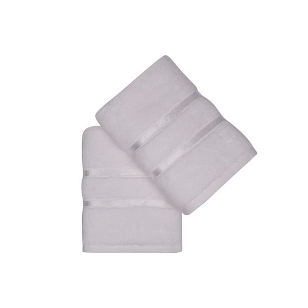 2 valge puuvillase rätiku komplekt, 50 x 90 cm Dolce - Foutastic-image-3