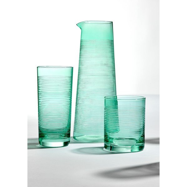 Roheline klaasist karahvin 1,2 l Linear - Ladelle-image-1