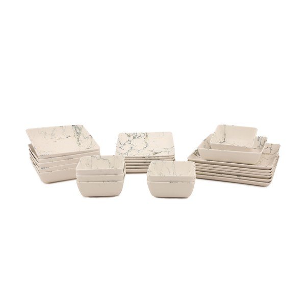 24-osaline portselanist nõudekomplekt Marmor - Kütahya Porselen-image-2