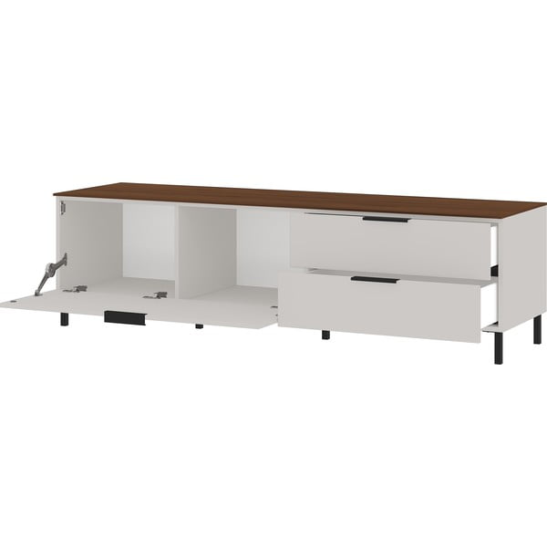 Hall ja beež telerilaud pähklipuust 164x47 cm California - Germania-image-2