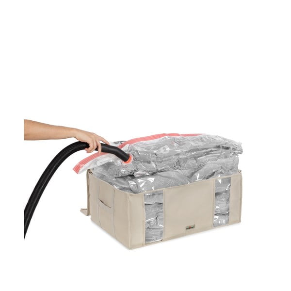Vaakumkangast riiete hoiukast 65x50x27 cm Life – Compactor