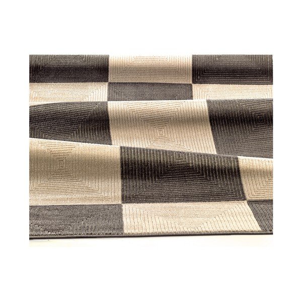 Koberec Webtappeti Reflex Brown Chess, 140 x 200 cm-image-2