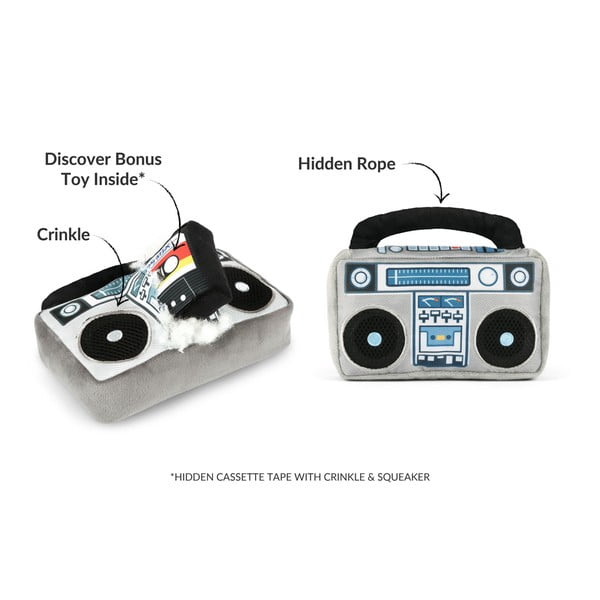 Mänguasi koerale sisseõmmeldud kassetiga magnetofon - P.L.A.Y.-image-3