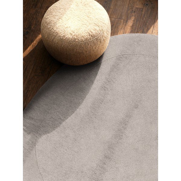 Hall käsitsi kootud ümmargune villasegust vaip ø 160 cm Kari Organic - Villeroy&Boch-image-2