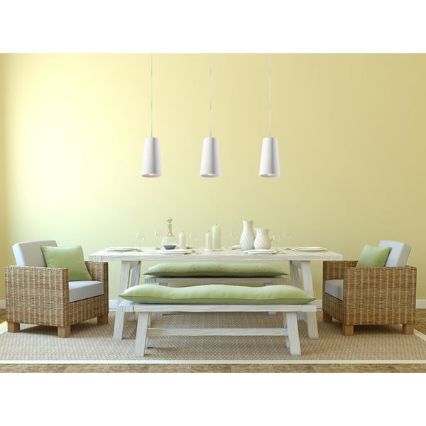 Valge keraamiline ripplamp Armica - Sollux-image-3