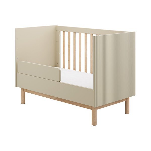 Kreem võrevoodi 60x120 cm Miloo - Pinio-image-4