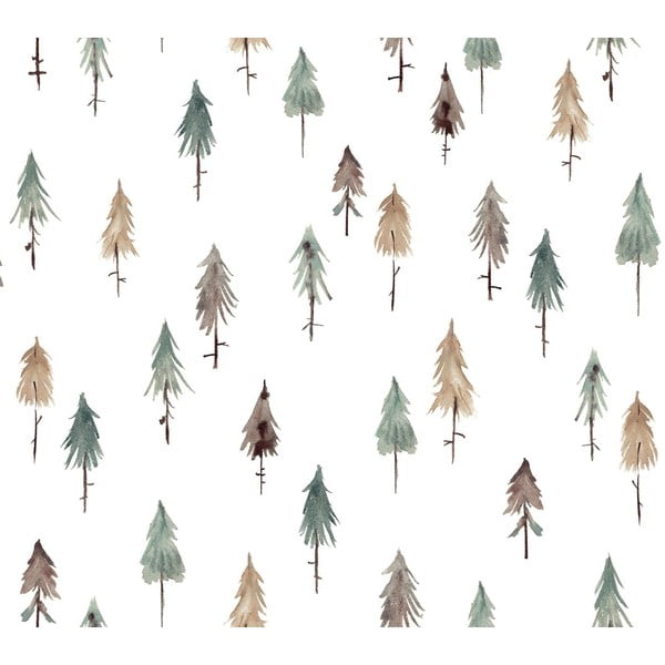 Laste tapeet 10 m x 50 cm Pine Woods - Lilipinso