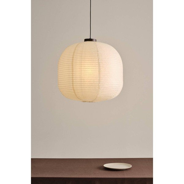 Beež paberist ripplamp ø 65 cm Selma - Jotex-image-1