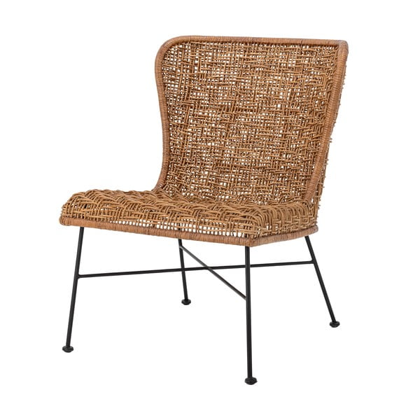 Naturaalset värvi kootud tugitool Somme - Bloomingville-image-4