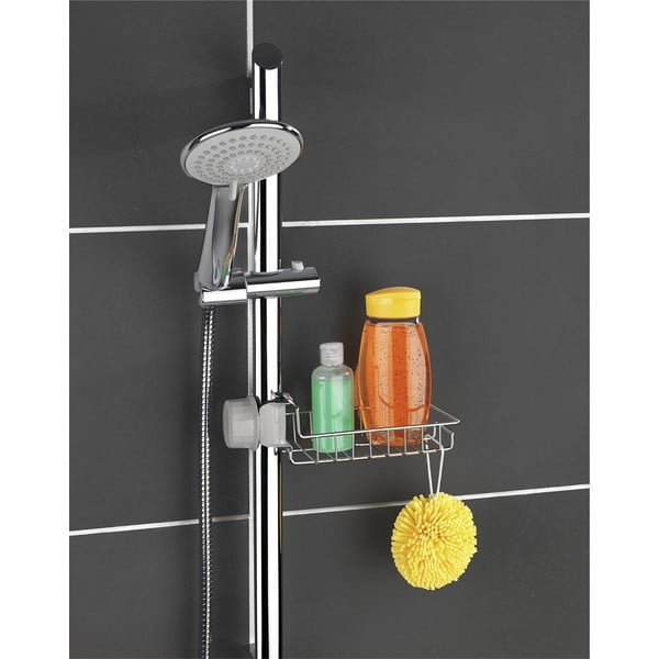 Roostevabast terasest isekandev vannitoa riiul - Maximex-image-1