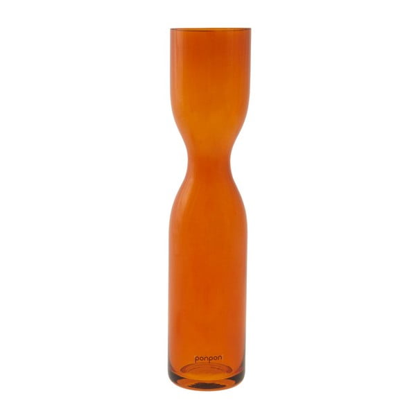 Váza Pinch 64 cm, oranžová