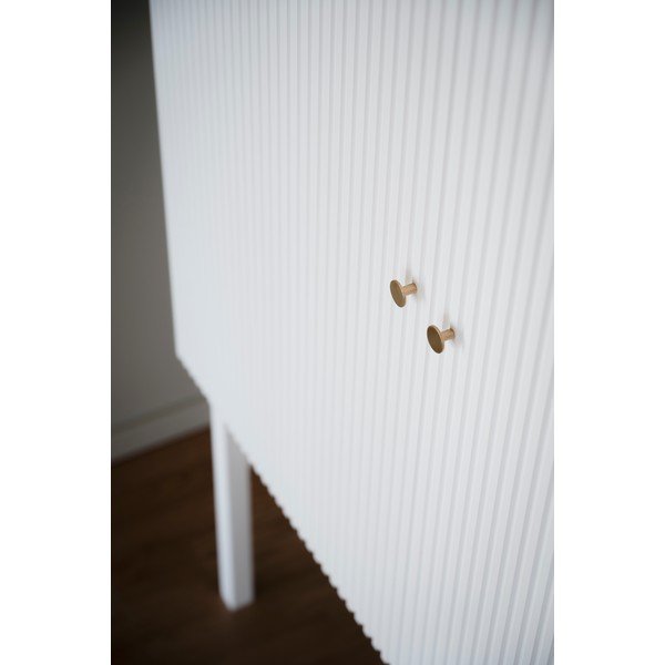 Valge kapp 96x135 cm Lewiston - Rowico-image-4