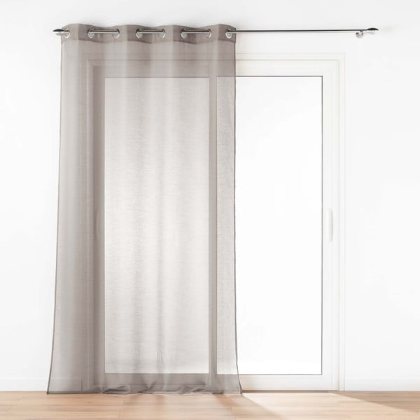 Pruun voile kardin 140x240 cm Lissea - douceur d'intérieur