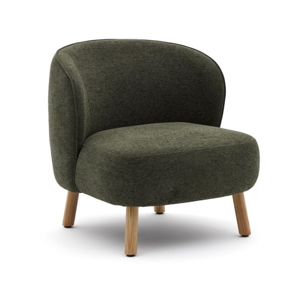 Roheline šenillist tugitool Ulit - Kave Home