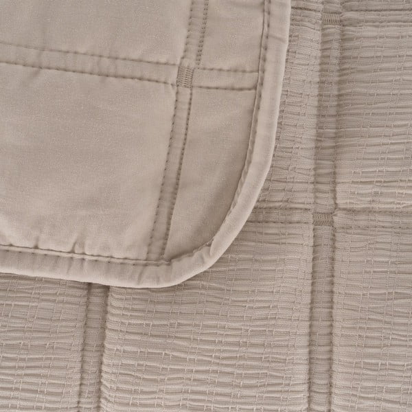 Beež tepitud voodikate 230x280 cm - Ixia-image-1