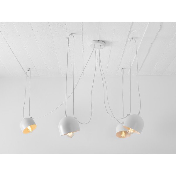 Valge rippvalgusti 4 pirnile Popo - CustomForm-image-4