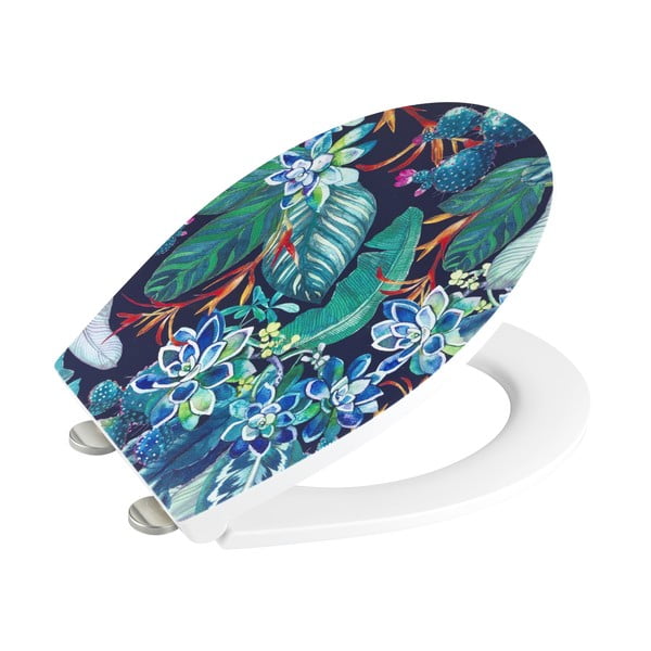 Automaatse sulgemisega tualettruumi iste 37,5 x 44,5 cm Manaus - Wenko-image-4